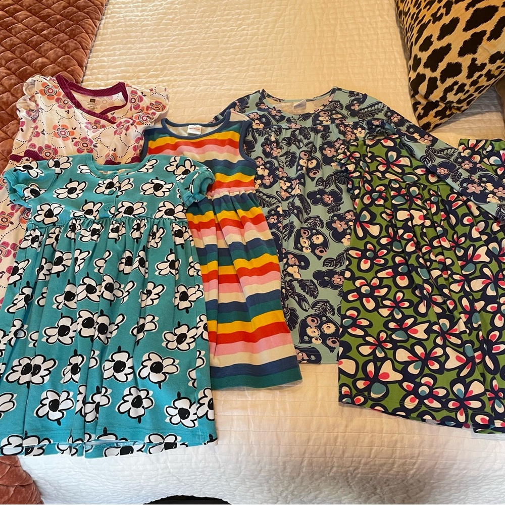 Bundle Hanna Andersson and Tea Girls Dresses 6/7